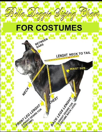 DOG COSTUME. "Bumble Bee" Dog Costume, Halloween for Pets,