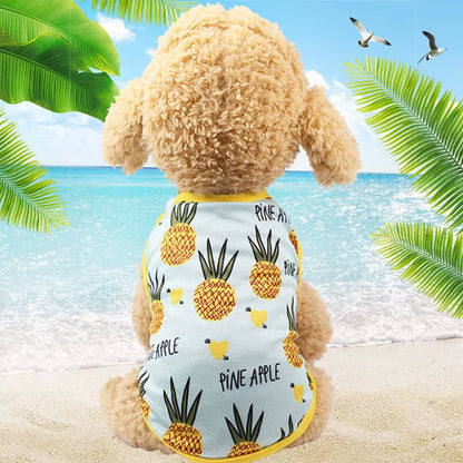 Classic Stripe Dog Shirt Cheap Dog Clothes for Small Dogs Summer Chihuahua Tshirt Cute Puppy Vest Terrier Pet Clothes for Dog