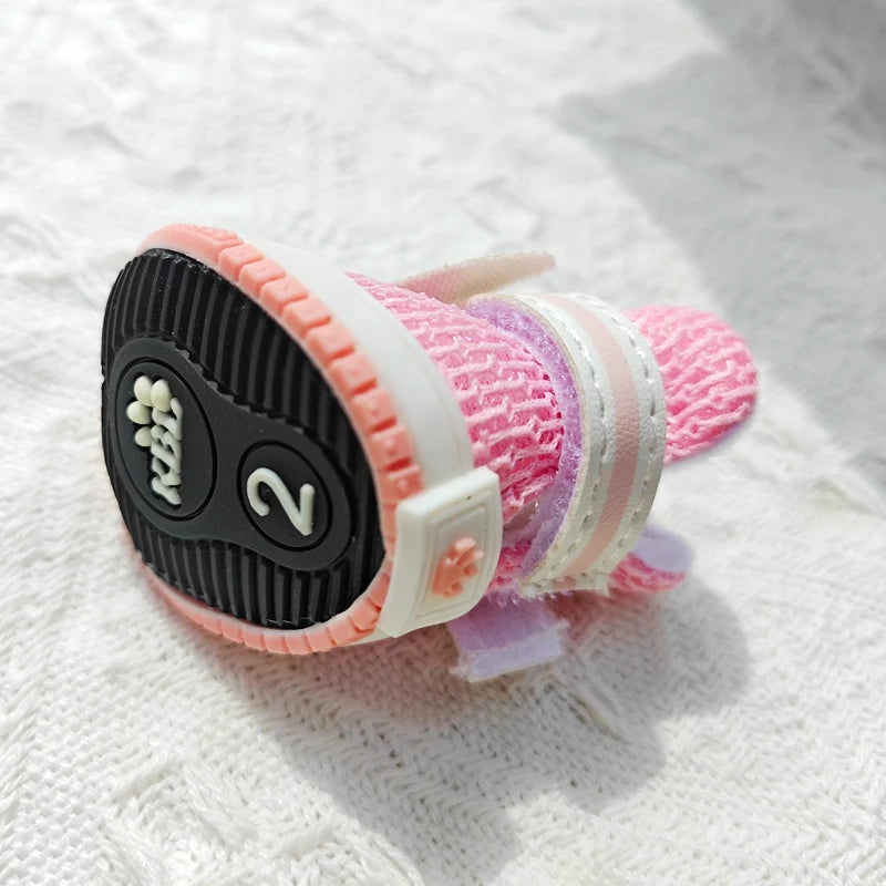 Summer Animal Cute Rabbit Dog Sneakers for Small Puppy Breathable Pet Sandal Shoes Foot Wear Boots Accessories Chihuahua Yorkie